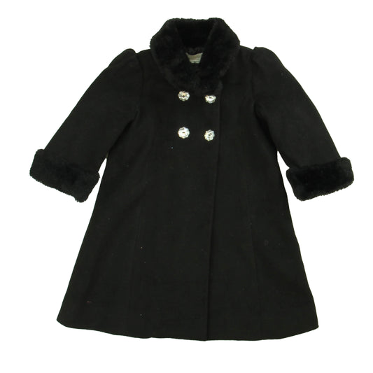 Camilla Girls Black Winter Coat Size: 12 Months Black