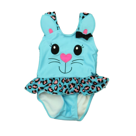 Candlesticks Girls Blue | Pink 1-piece Swimsuit Size: 18 Months Blue | Pink