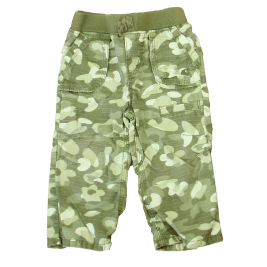 Carhardt Unisex Green Camo Pants Size: 12 Months Green Camo