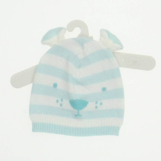 Cat & Jack Girls Blue | White Winter Hat Size: *0-12 Months Blue | White