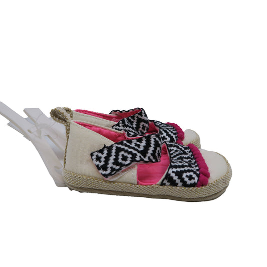 Cat & Jack Girls White | Black | Pink Shoes Size: 3-6 Months White | Black | Pink