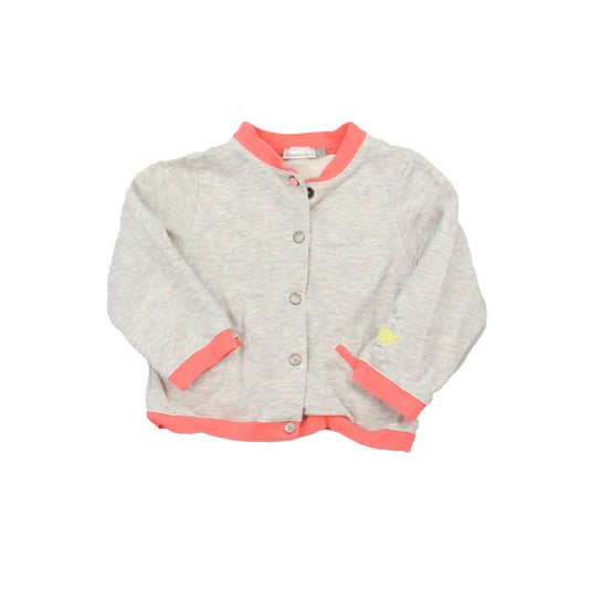 Catimini Girls | Peach Cardigan Size: 12 Months | Peach