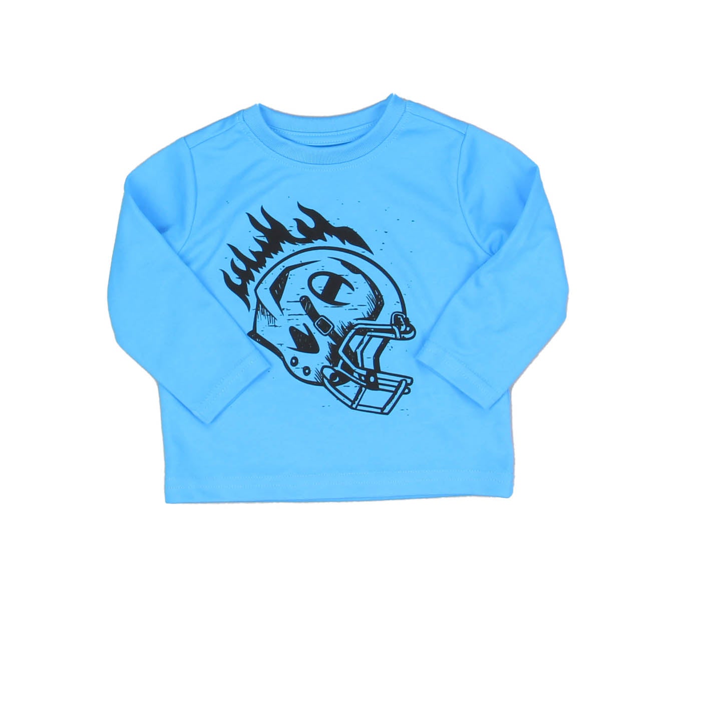 Champion Boys Blue Long Sleeve T-Shirt Size: 12 Months Blue