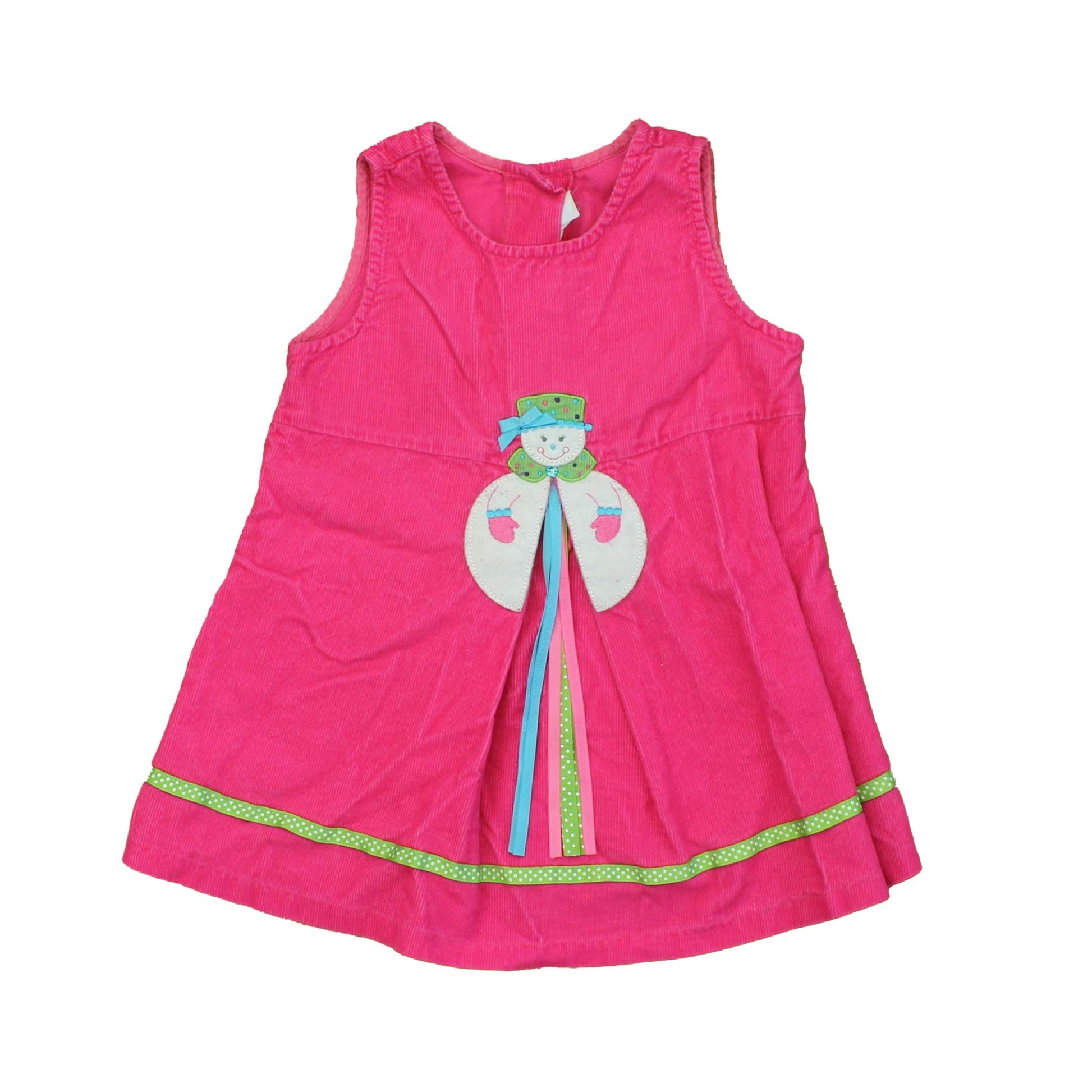 Chantilly Place Girls Pink | Snowman Jumper Size: 24 Months Pink | Snowman