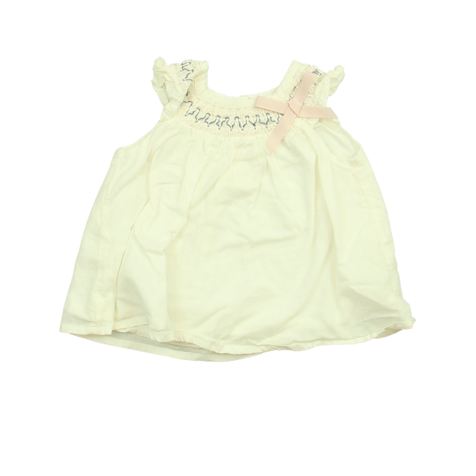 Chelsea's Corners Girls White Dress Size: 3-6 Months White
