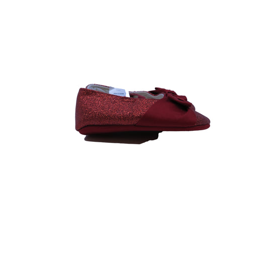 Cherokee Girls Red Booties Size: 3-6 Months Red