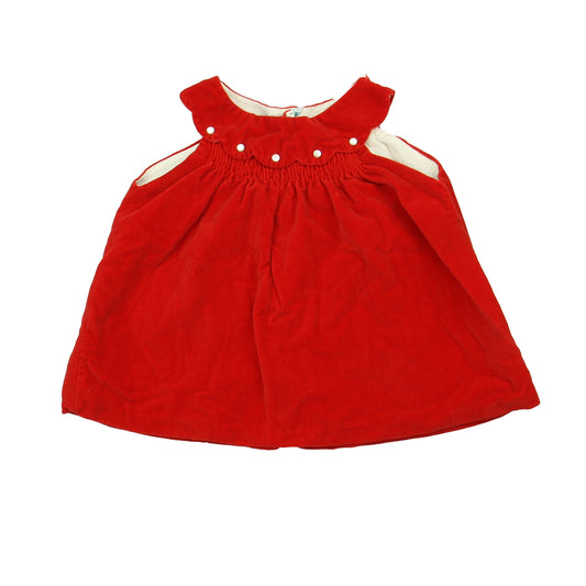 Cherubs Girls Red Jumper Size: 3-6 Months Red