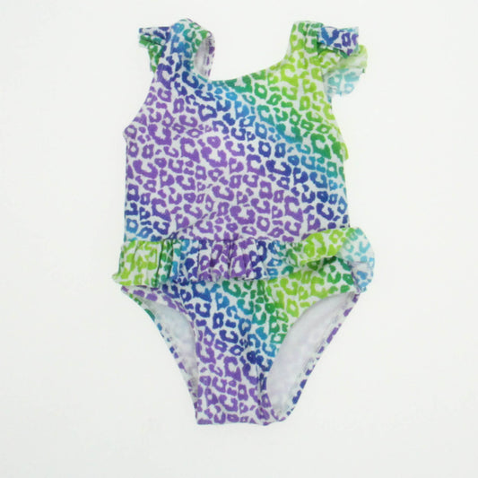 Circo Girls Green | Blue | Purple 1-piece Swimsuit Size: 9 Months Green | Blue | Purple