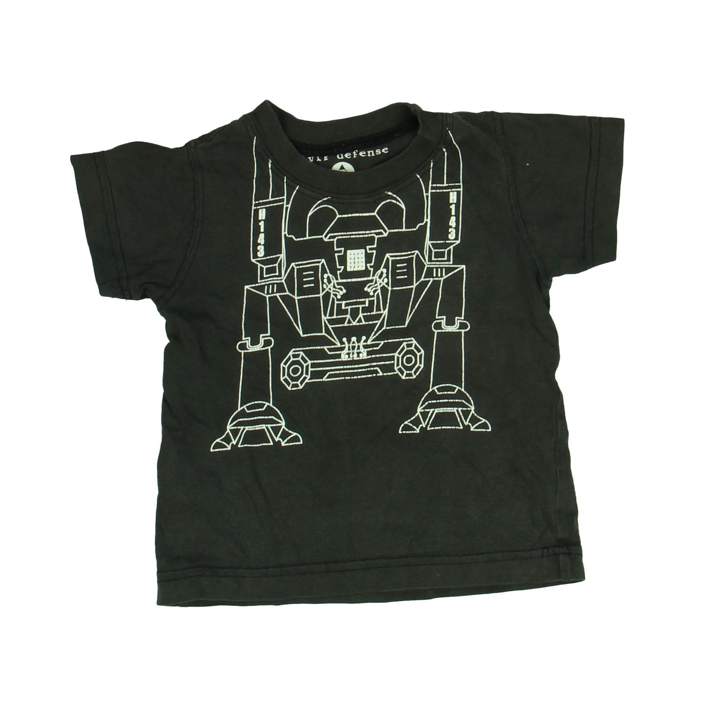 Civil Defense Unisex Grey T-Shirt Size: 6 Months Grey