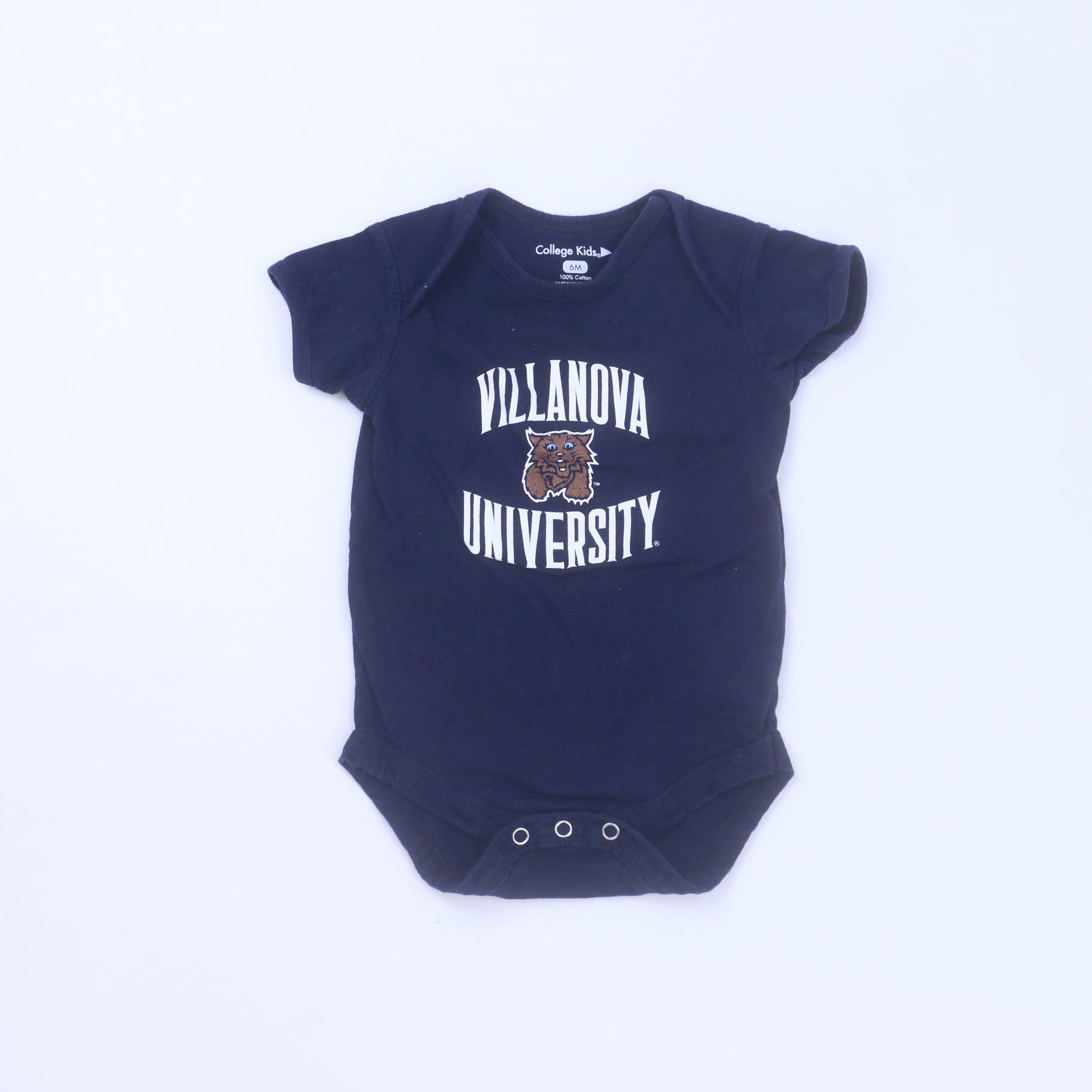 College Kids Unisex Navy Onesie Size: 6 Months Navy