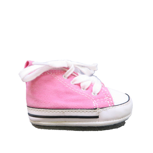 Converse Girls Pink | White Sneakers Size: 1 Infant