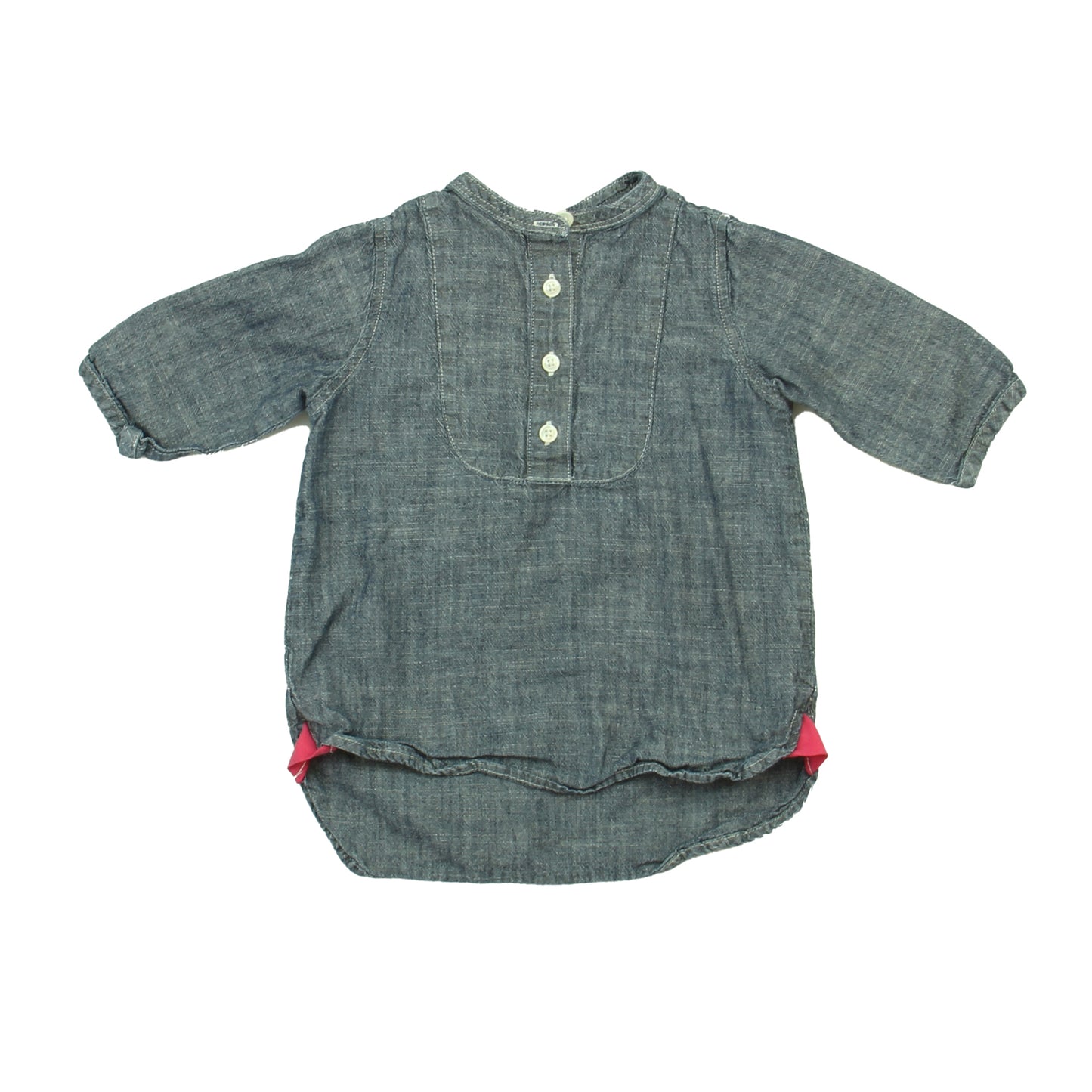 Crewcuts Girls Blue Long Sleeve Shirt Size: 2T Blue