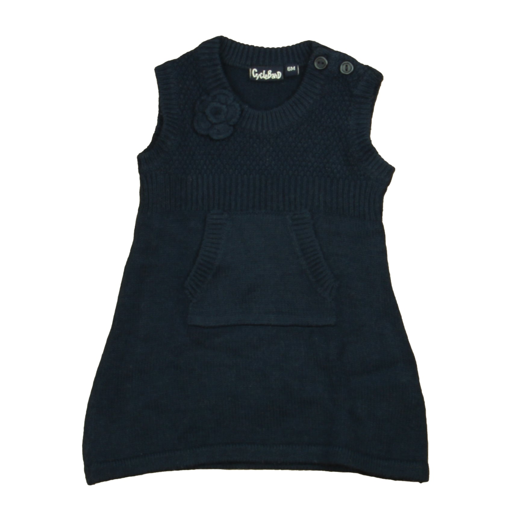CycleBand Girls Navy Jumper Size: 6 Months Navy