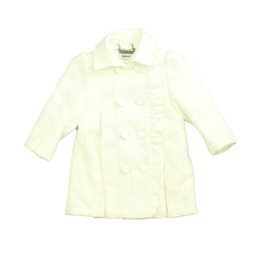 DKNY Girls Ivory Jacket Size: 18 Months Ivory