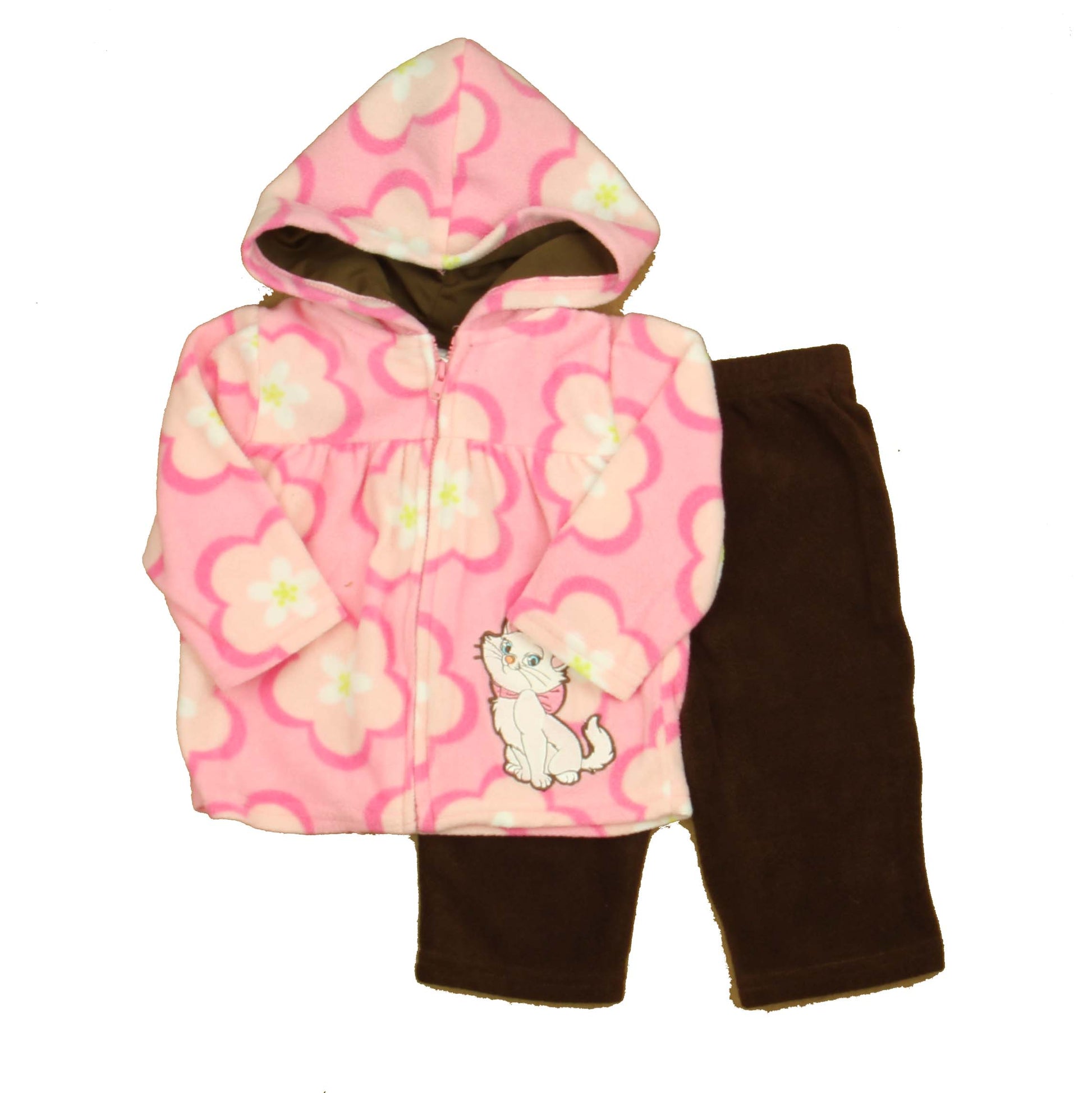 Disney Girls Pink | Brown Marie Apparel Sets Size: 9 Months Pink | Brown Marie