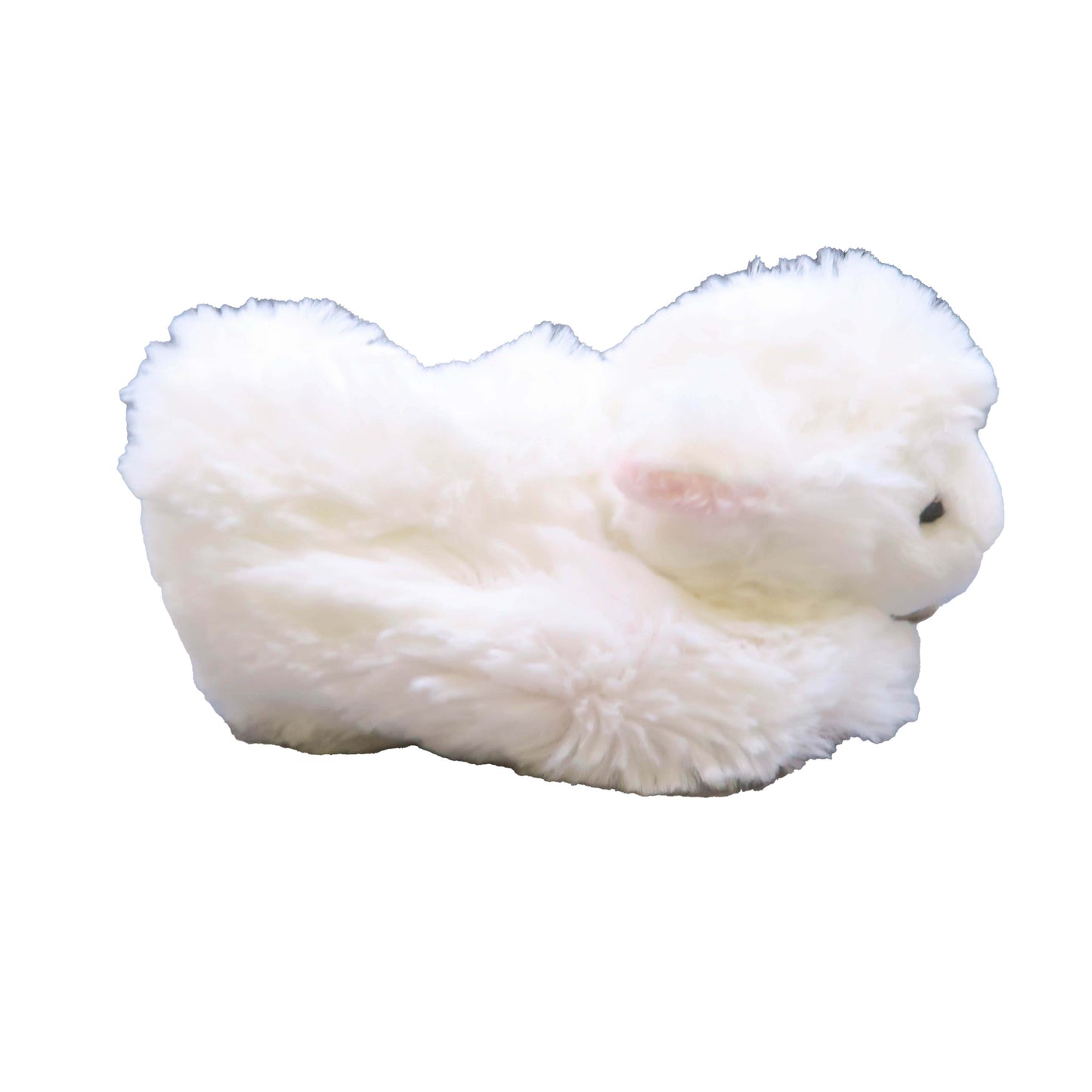 Dou Dou Girls White | Pink Slippers Size: 0-6 Months White | Pink