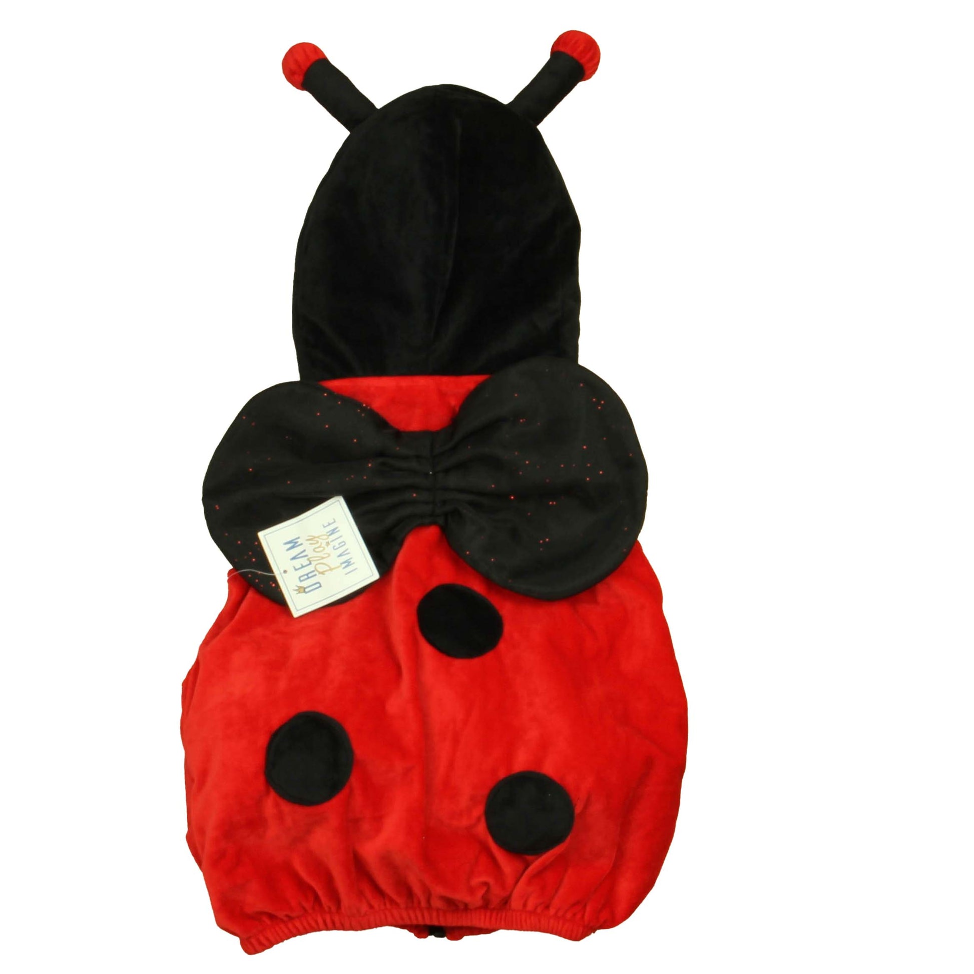 Dream Play Imagine Girls Red | Black Ladybug Costume Size: 24 Months Red | Black Ladybug