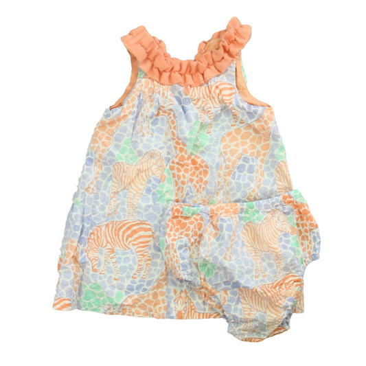E. Land Girls Coral | Blue Dress Size: 18 Months Coral | Blue