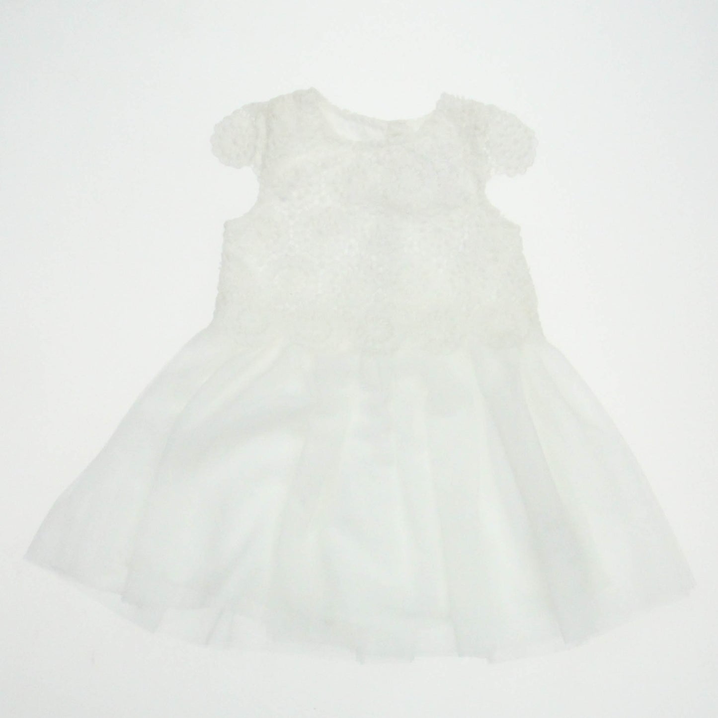Early Days Girls White Dress Size: 9-12 Months White