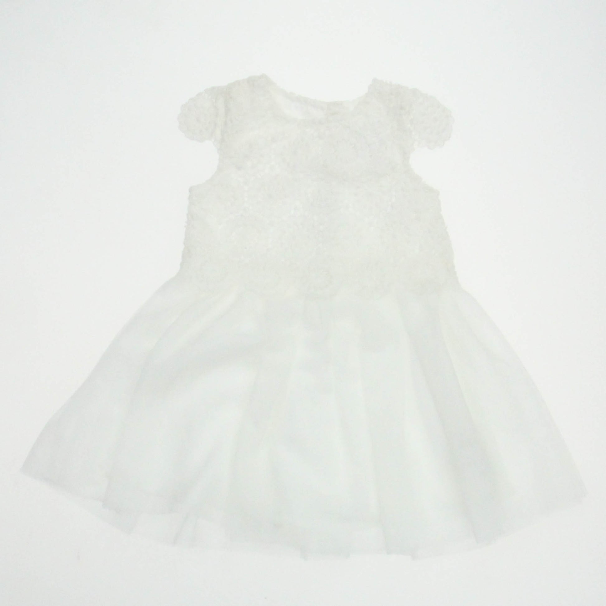Early Days Girls White Dress Size: 9-12 Months White