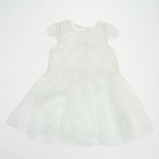 Early Days Girls White Dress Size: 9-12 Months White