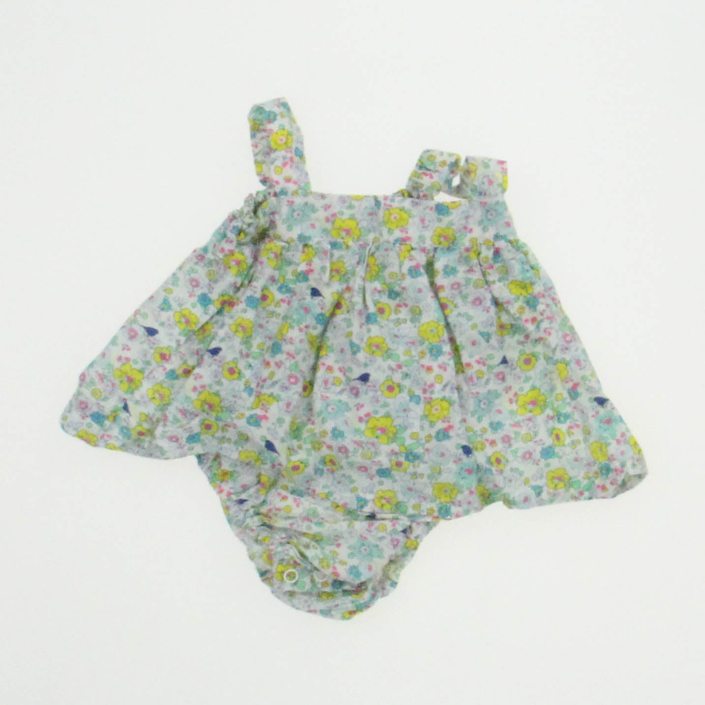 Egg Girls Floral Dress Size: 0-3 Months Floral