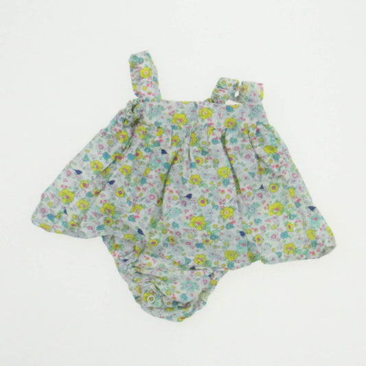 Egg Girls Floral Dress Size: 0-3 Months Floral