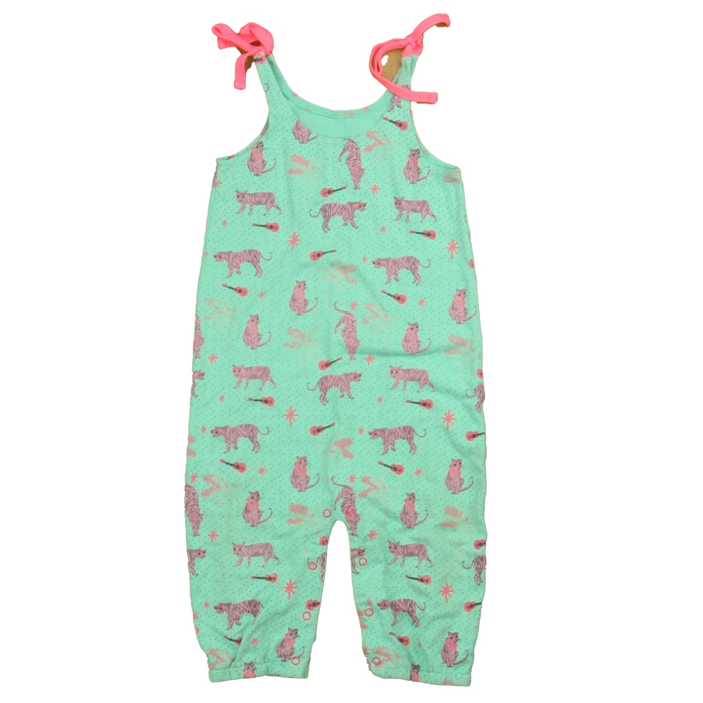 Egg Girls Turquoise | Pink Romper Size: 12 Months Turquoise | Pink