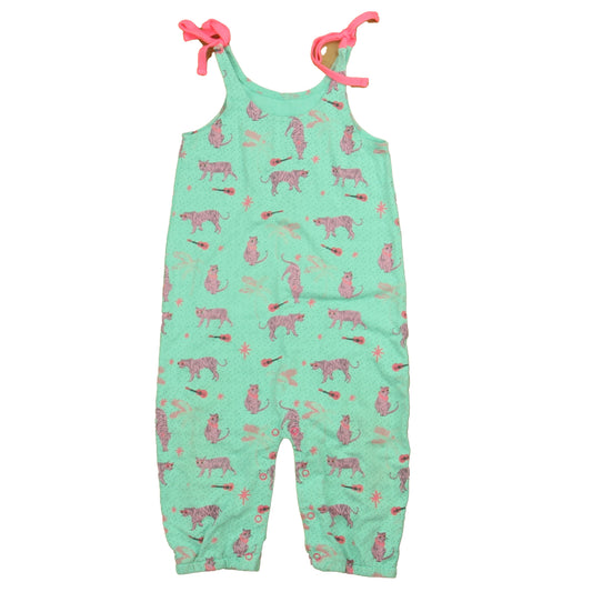 Egg Girls Turquoise | Pink Romper Size: 12 Months Turquoise | Pink