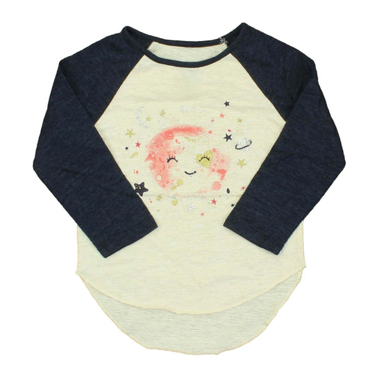 Egg Girls Cream | Planet Long Sleeve T-Shirt Size: 18 Months