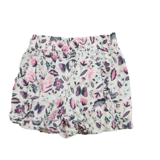 Egg Girls Purple | Pink Butterflies Shorts Size: 18 Months Purple | Pink Butterflies