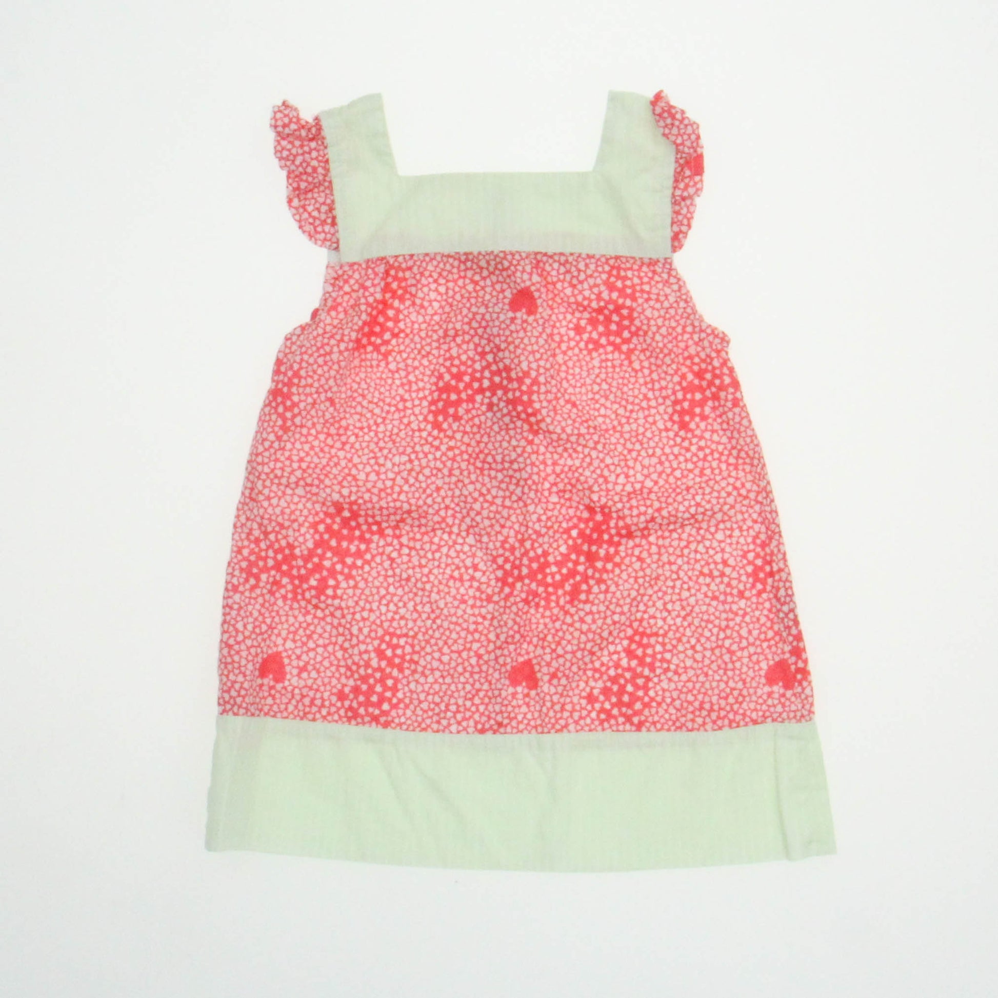 Egg Girls Pink | Hearts Dress Size: 6-12 Months Pink | Hearts