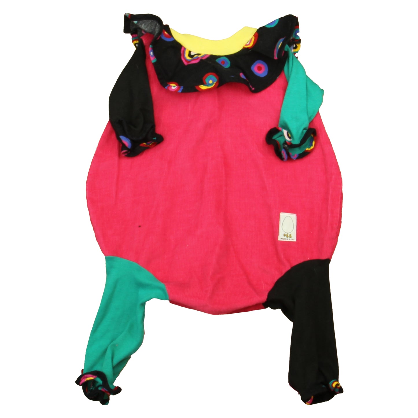 Egg Girls Pink | Black Long Sleeve Outfit Size: 3-6 Months Pink | Black