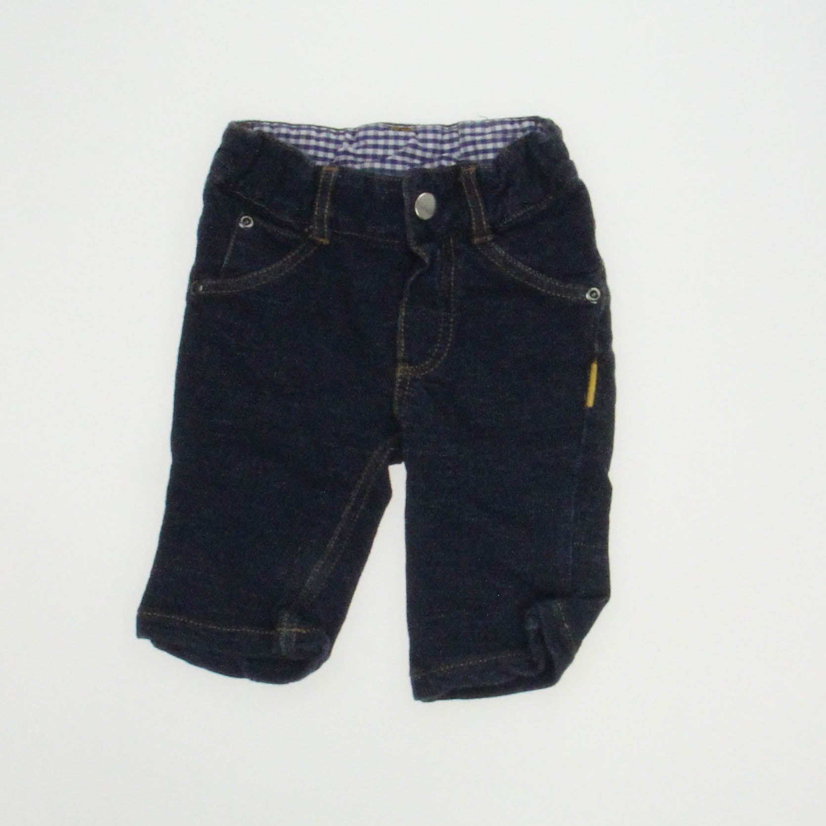 Elegant Baby Unisex Blue Jeggings Size: 3-6 Months Blue