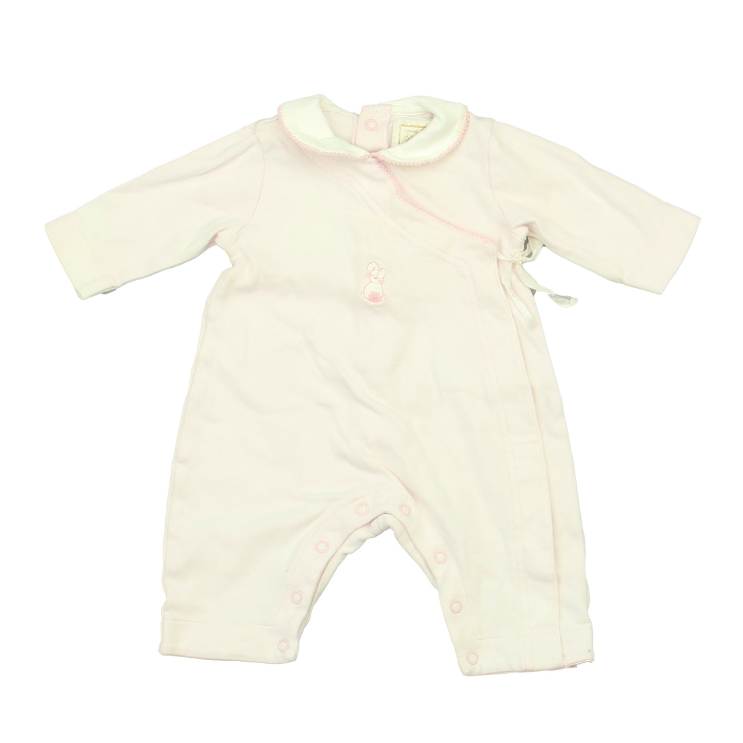 Emile Et Rose Girls Pink | White Long Sleeve Outfit Size: 1-3 Months Pink | White