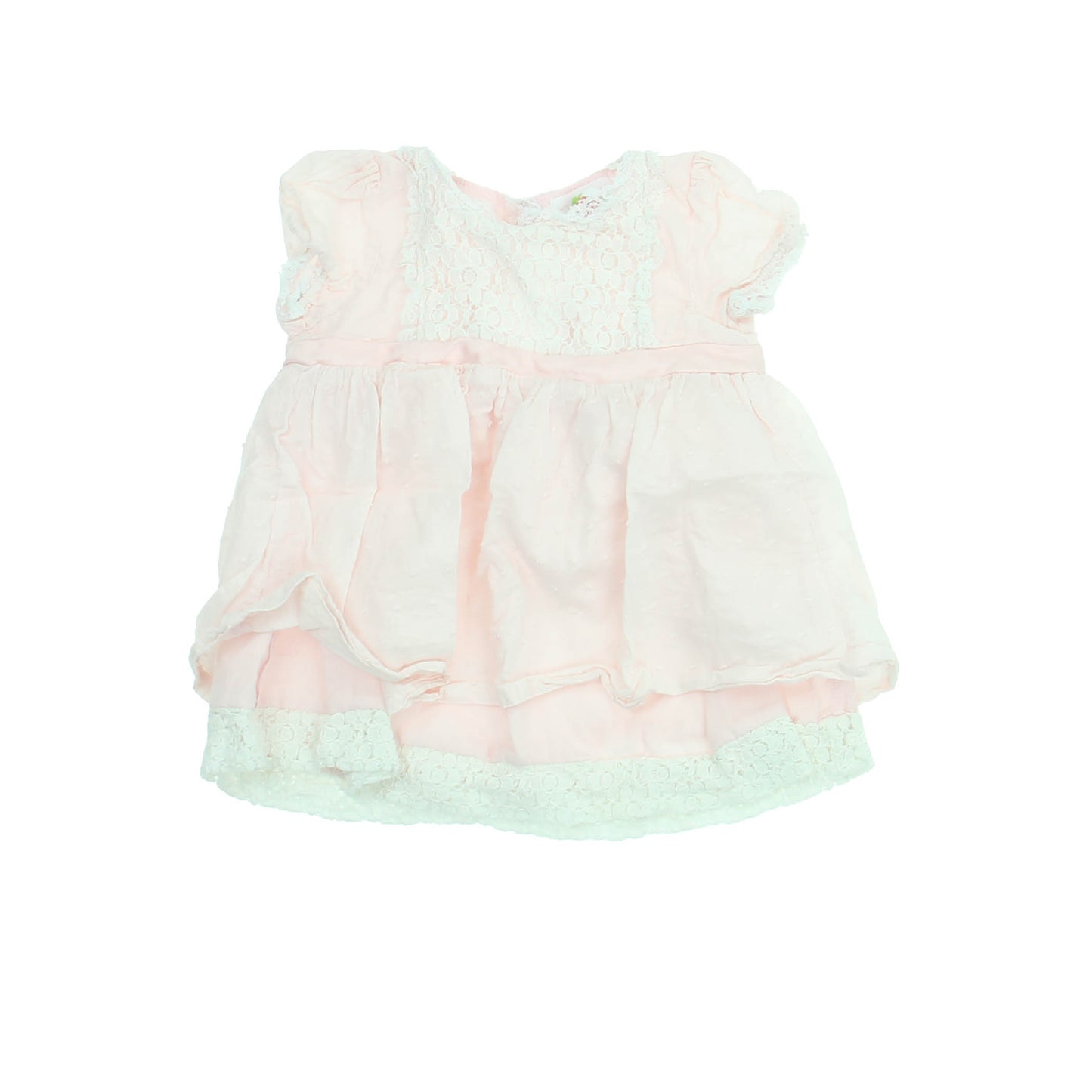 Emma's Garden Girls Pink Dress Size: 6-9 Months Pink