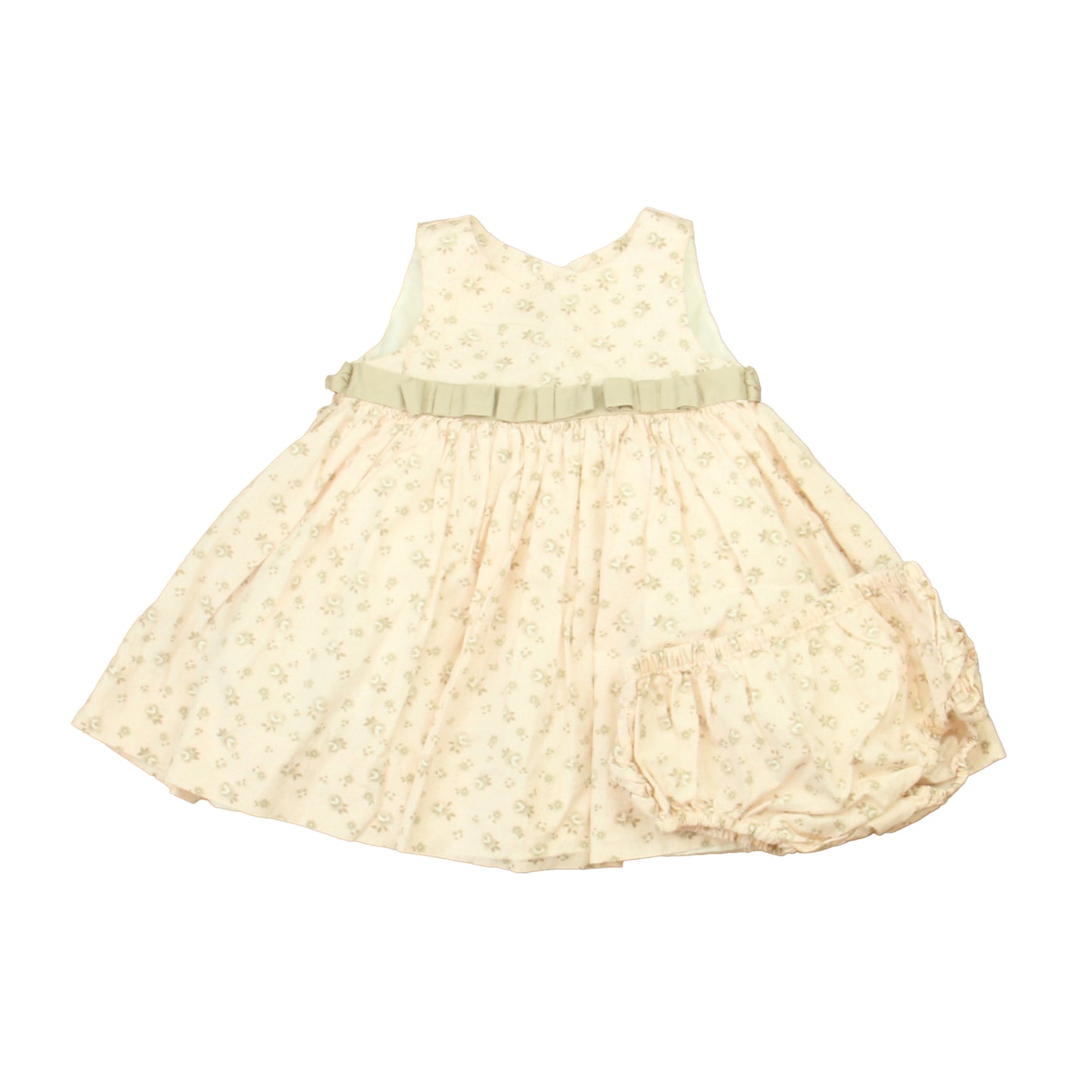 Emma's Garden Girls Pink Floral Dress Size: 6 Months Pink Floral