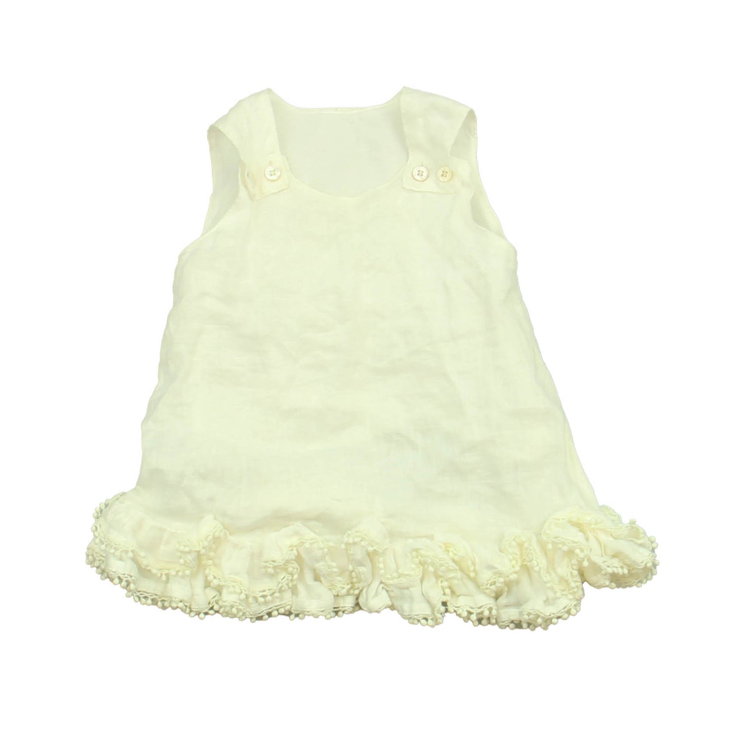 Empress Baby Girls Ivory Dress Size: *3-6 Months Ivory
