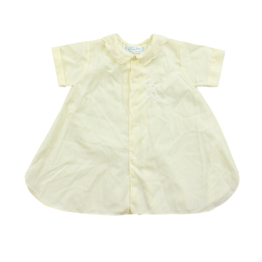 Feltman Bros. Girls Yellow Dress Size: 0-3 Months Yellow