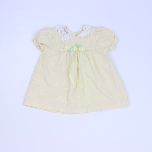 Fine and Dandy Girls Yellow Dress Size: 6-9 Months Yellow