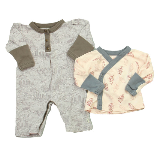 Finn + Emma Girls Lavender | Pink Apparel Sets Size: 0-3 Months Lavender | Pink