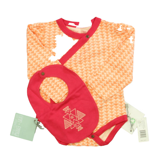 Finn & Emma Girls Pink | Peach Onesie Size: 12-18 Months Pink | Peach