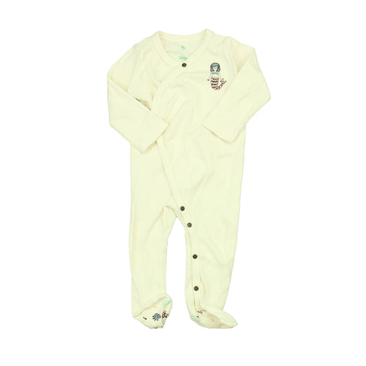 Finn & Emma Girls Ivory Mermaid Long Sleeve Outfit Size: 9-12 Months Ivory Mermaid