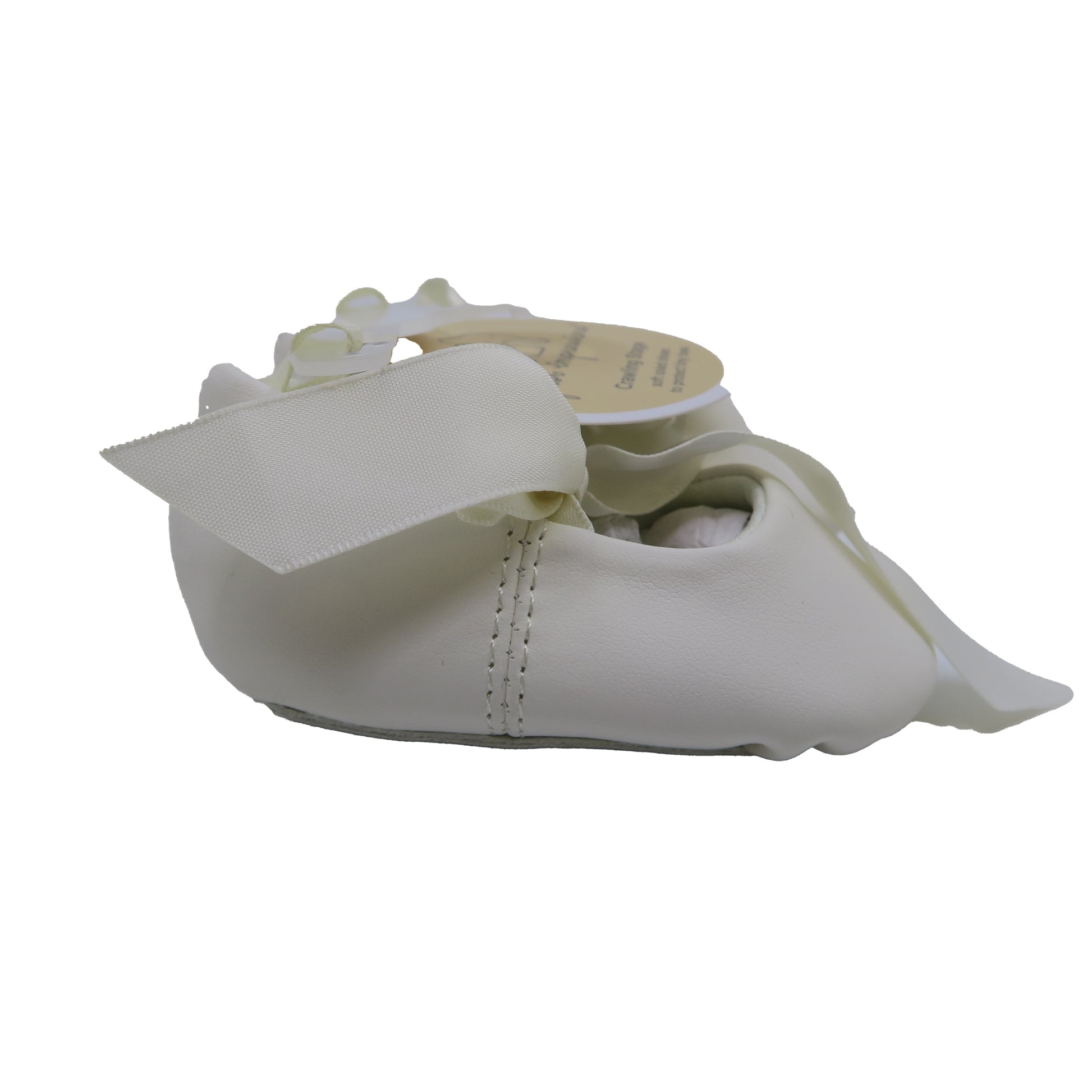 First Impressions Girls White Shoes Size: 0-2 Months White