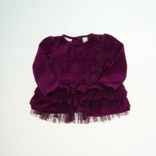 First Impressions Girls Purple Dress Size: 12 Months Purple