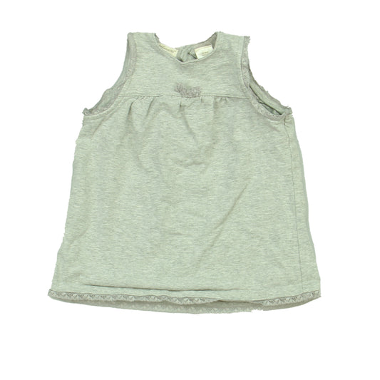 Wendy Bellissimo Girls Gray Dress Size: 3-6 Months Gray