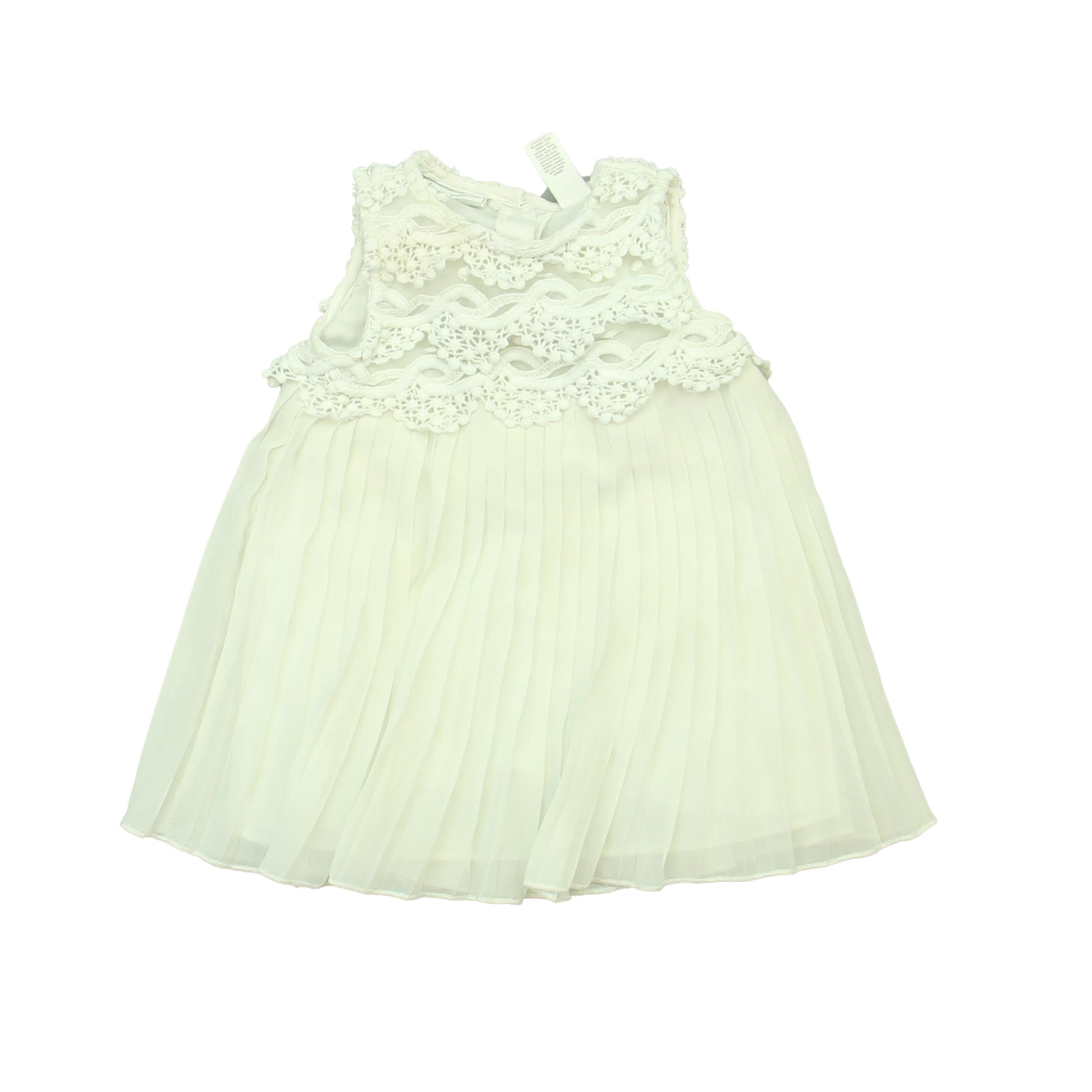 First Impressions Girls Ivory Dress Size: 6-9 Months Ivory