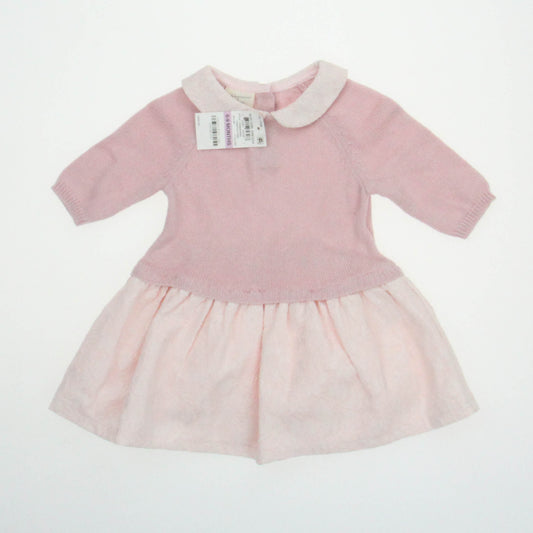 First Impressions Girls Pink Dress Size: 6-9 Months Pink