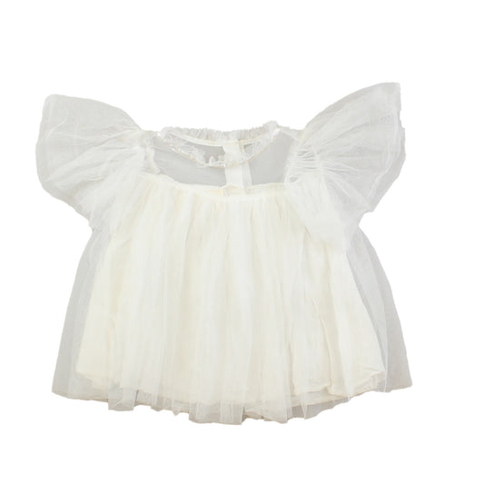 First Impressions Girls White Dress Size: 6-9 Months White
