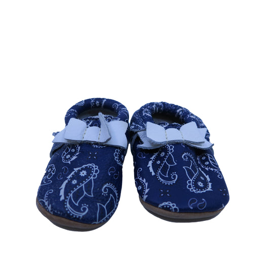 Freshly Picked Girls Blue | Ivory Shoes Size: 3 Infant Blue | Ivory